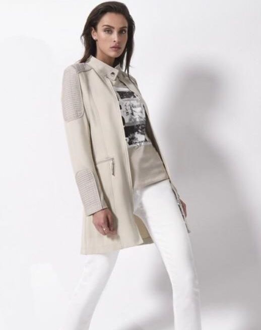 Ladies Clothing online, white jacket